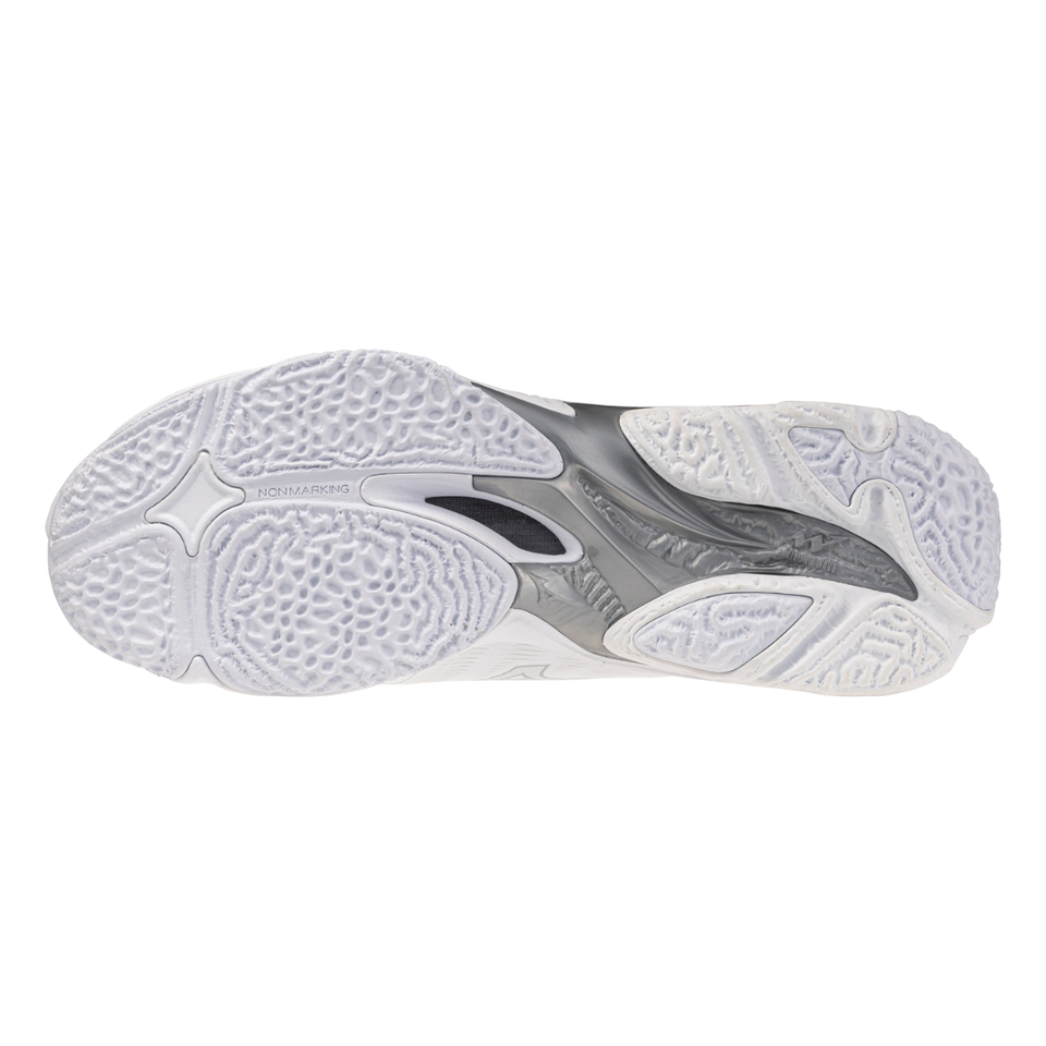 Mizuno Wave Lightning Elite White / Silver [V1GA260053] - SF Sports ...