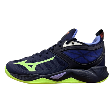 Mizuno Wave Dimension Evening Blue / Techno Green / Iolite