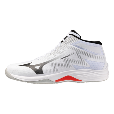 Mizuno Lightning Select MID White / Black / Fiery Red [V1GA267559]
