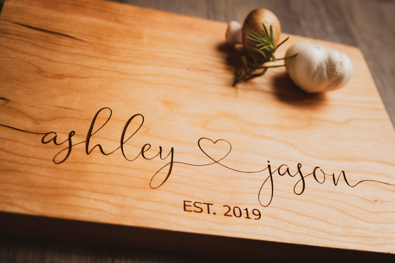 Personalized Wedding Gift Name Sign for Couple with Established Date W –  Broad Bay Personalized Gifts Shipped Fast