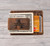 Personalized men's RFID leather money clip wallet made from genuine brown Crazy Horse leather. Features custom engraving, magnetic money clip, credit card slots, and a slim front-pocket design. Great for Christmas gifts for husband, Father's Day gifts for dad, anniversary gifts for him, or birthdays.