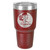 Maroon 30 oz Travel Mug