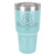 Light Blue 30 oz Travel Mugs