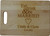 Large rectangular Maple cutting board with laser engraved personalization.