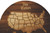 Closeup of Family Travel Plaque