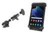 Pole Mount and Cradle Solution for Samsung Galaxy Tab Active3 v2.0 front view