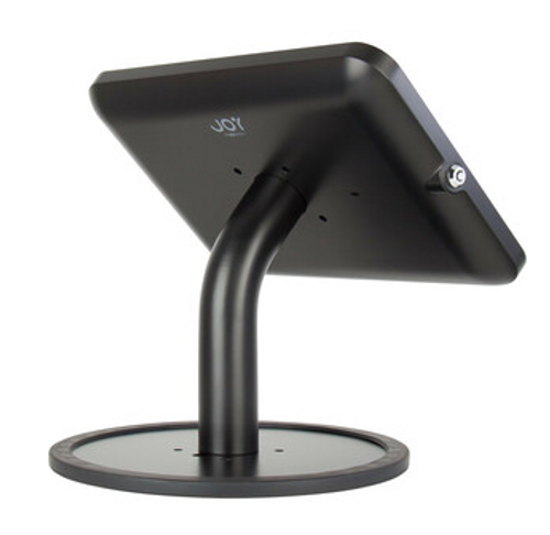 Black Freestanding Countertop Kiosk for iPad 10.2" 9th | 8th | 7th Gen Back View