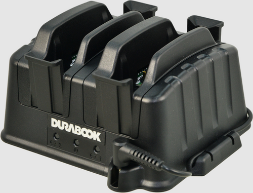 Durabook R8 2-Bay Battery Charger Front View