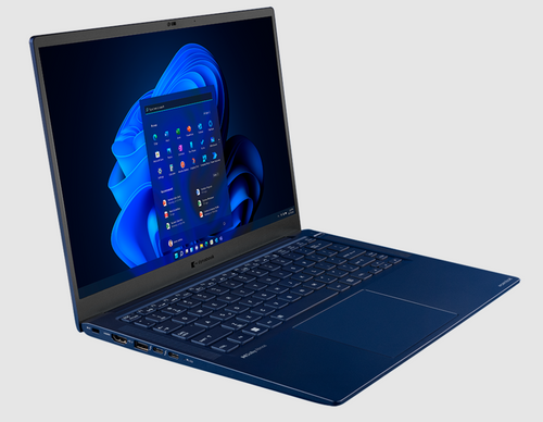 Dynabook Portégé X40L-K 14" Lightweight Business-Rugged Notebook with i7-1360P CPU, 16GB RAM, 512GB SSD, Windows 11 Pro (non touch) - Australian Model Front Left view