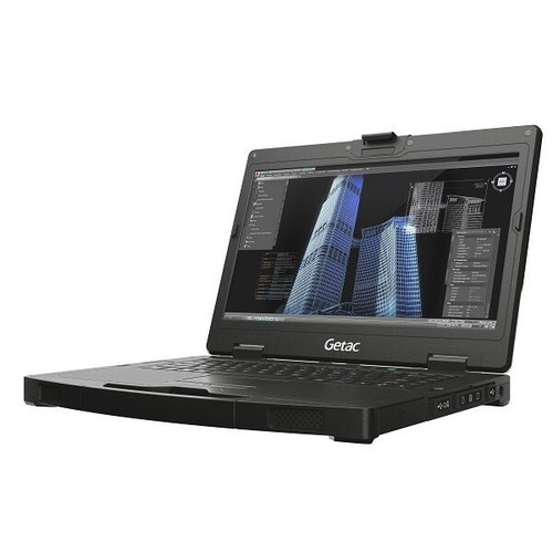 Getac S410 Semi Rugged Laptop Front Right View
