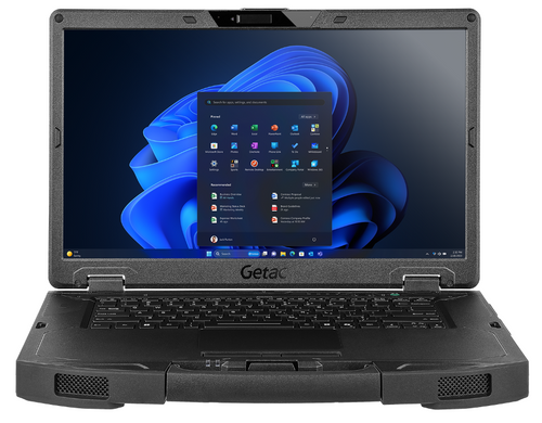 Getac S510 Semi Rugged Laptop Front View