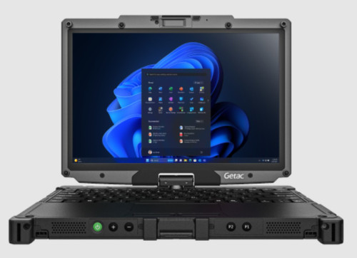 Getac V120 12.2" Fully Rugged AI Convertible Notebook Front View
