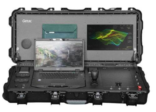 Getac B360 Rugged CommandCore Ground Control Stations Front View