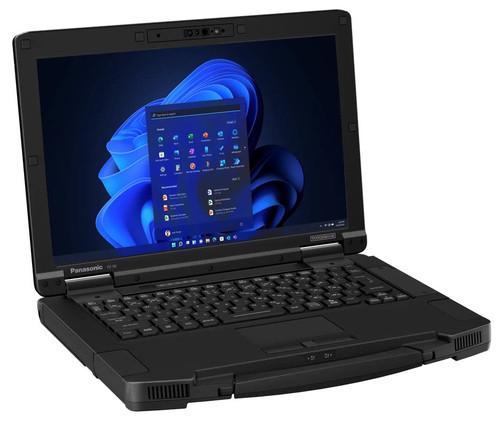 Panasonic Toughbook FZ-56 Semi Rugged Notebook Front Left View
