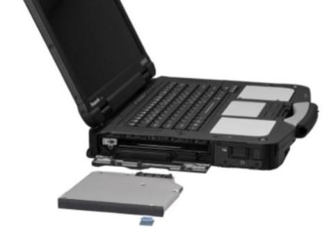 Panasonic Toughbook 40 MK2 Left Expansion Area: 2TB OPAL SSD Side View