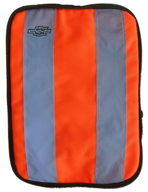 8" Chest Pack Front Cover in Orange Hi-Vis for Rugged Handsfree Chest Pack