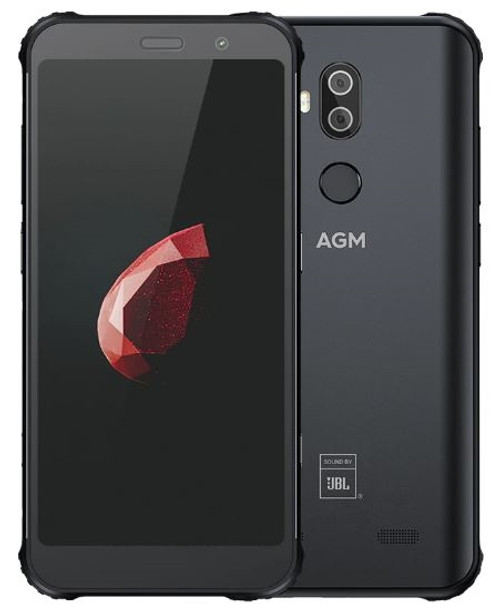 AGM X3 5.99" 4G Rugged Smartphone Front Back View