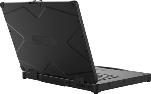 Emdoor X14U 14" Rugged Laptop Back View Emdoor X14U 14" Rugged Laptop Back View