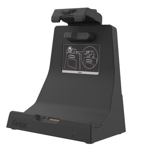 Getac F110 G6 Office dock with 90W AC Adapter Front View