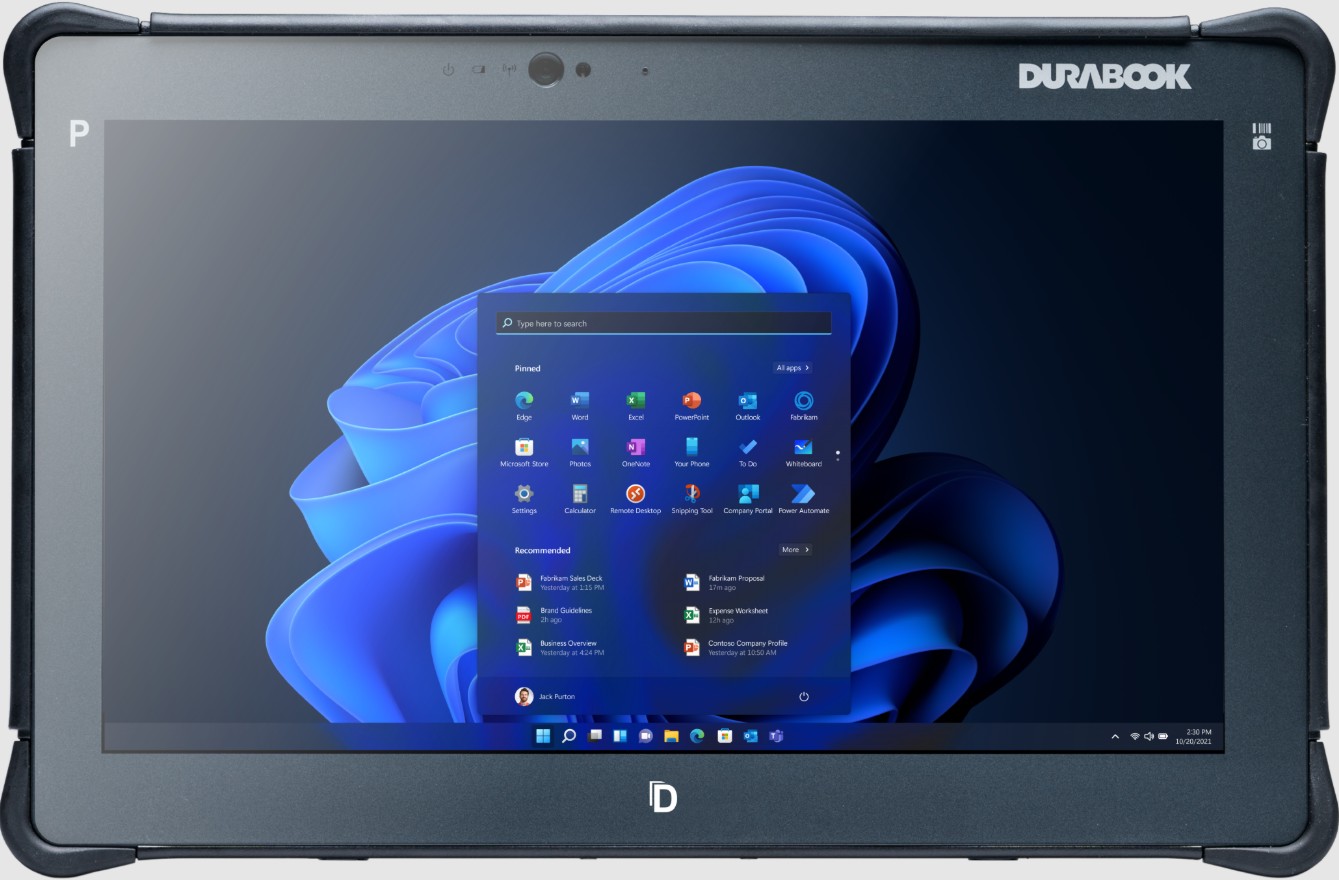 Durabook R11 FIELD Sunlight Readable 11.6" Fully Rugged Tablet ...