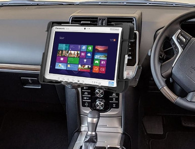 Customised Vehicle Dashboard Mount and Cradle Solution for Toughbook FZ-G1