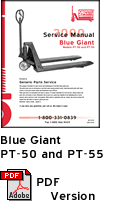 Blue Giant PT-50 and PT-55