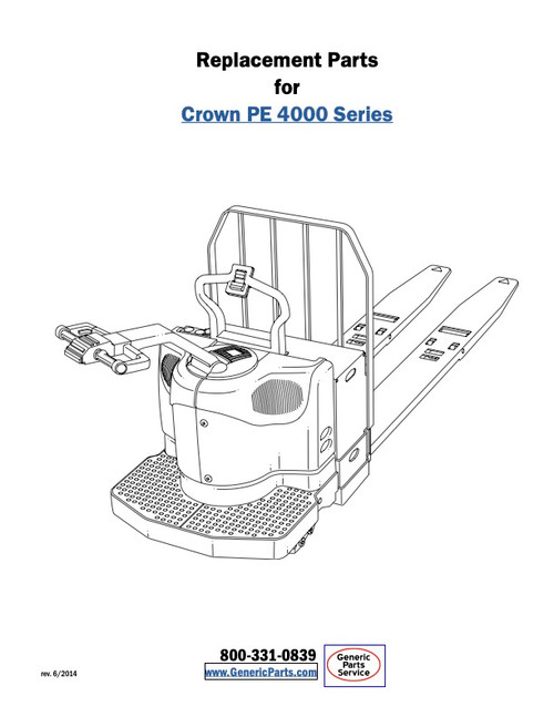 *Crown PE 4000 Series Catalog