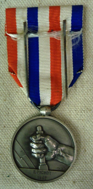 French WWII Railroad Medal of Honor - Named