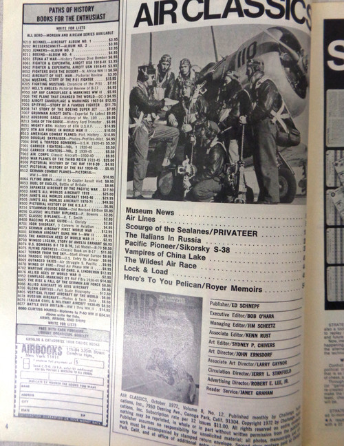 Air Classics Vol. 8 No. 12 October 1972