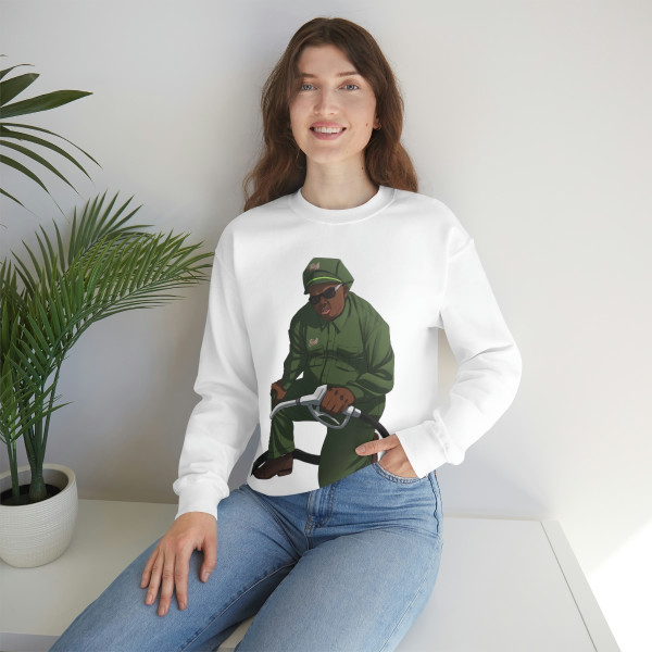 "Who Filling Em' With Octane?" Unisex Crewneck Sweatshirt