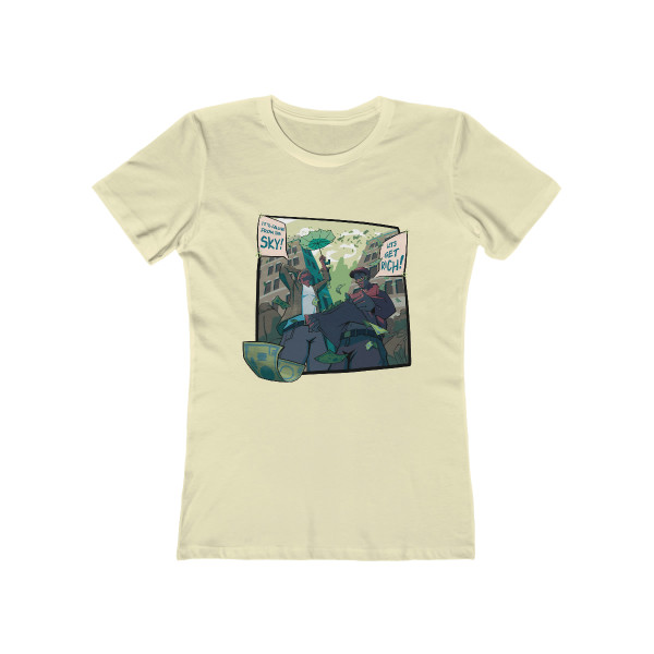 If it's pouring from the sky...GET RICH!! Women's Tee