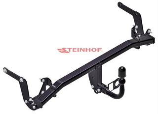 Tow Bar For Peugeot 5008 II No underneath spare wheel - Standard Swan Neck Tow Ball