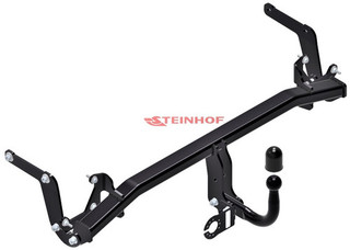 Tow Bar For Peugeot 5008 II With a spare wheel underneath - Standard Swan Neck Tow Ball