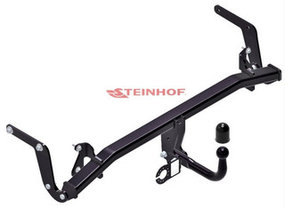 Tow Bar For Opel Grandland X (incl. version with smart opener system) (excl. Hybrid) - Standard Swan Neck Tow Ball