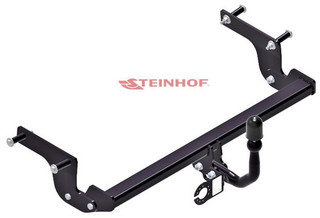 Tow Bar For Renault Clio IV 5 Door - Standard Swan Neck Tow Ball