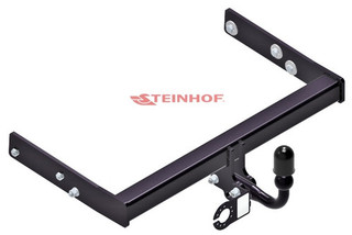 Tow Bar For VW Transporter T5 Van, Minibus (incl. 4x4)  (also version with parking sensors) (incl. Caravelle) (incl. Multivan) - Standard Swan Neck Tow Ball