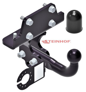 Tow Bar For Toyota Land Cruiser 3 Door (J125) - Standard Swan Neck Tow Ball