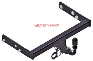Tow Bar For VW Transporter T5 Van, Minibus (incl. 4x4)  (also version with parking sensors) (incl. Caravelle) (incl. Multivan) - horizontal detachable towball (automatic)