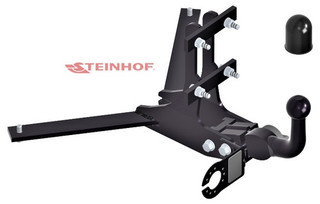 Tow Bar For Saab 9-3 Estate - horizontal detachable towball (automatic)