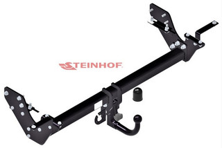 Tow Bar For Isuzu D-Max II (Pickup) bumper with step - vertical detachable towball (automatic)