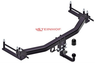 Tow Bar For SSANGYONG Rexton II SUV 2WD / 4WD (also version with automatic opening of tailgate) (excl. version with a full-size spare wheel) (excl. version with AdBlue) - vertical detachable towball (automatic)