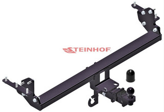 Tow Bar For Nissan Navara (D40)  (bumper with step) USA standard tap.  ZK- (ISO50) ball assembly in set - ZK-5