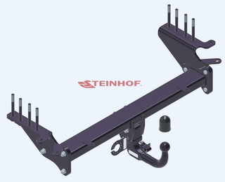 Tow Bar For VW Amarok II (4WD) (T1A, T1B) - vertical detachable towball (automatic)
