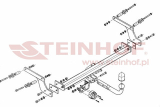 Tow Bar for Dacia Duster III  Fits  2023 On models