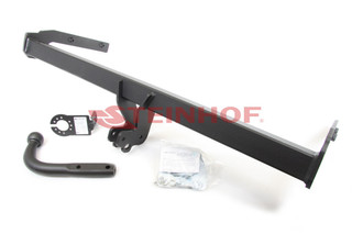Tow Bar For Renault Megane II 4 Door - Standard Swan Neck Tow Ball
