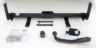 Tow Bar For Renault Kangoo I (4x4) - swan neck towball for 2 screw - old solution