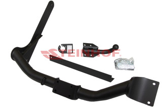 Tow Bar For Renault Laguna 5 Door - swan neck towball for 2 screw - old solution