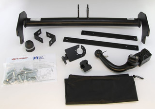 Tow Bar For Fiat Scudo II (incl. Long L2) (excl. version with height control suspension - horizontal detachable towball (automatic)