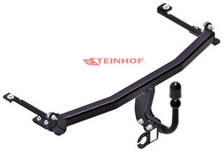 Tow Bar For Honda Jazz II 5 Door (GD/GE) - Standard Swan Neck Tow Ball