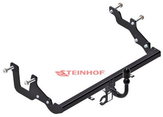 Tow Bar For Dacia Dokker (incl. Stepway) incl. PDC (sensors detect the ball) incl. AdBlue - Standard Swan Neck Tow Ball